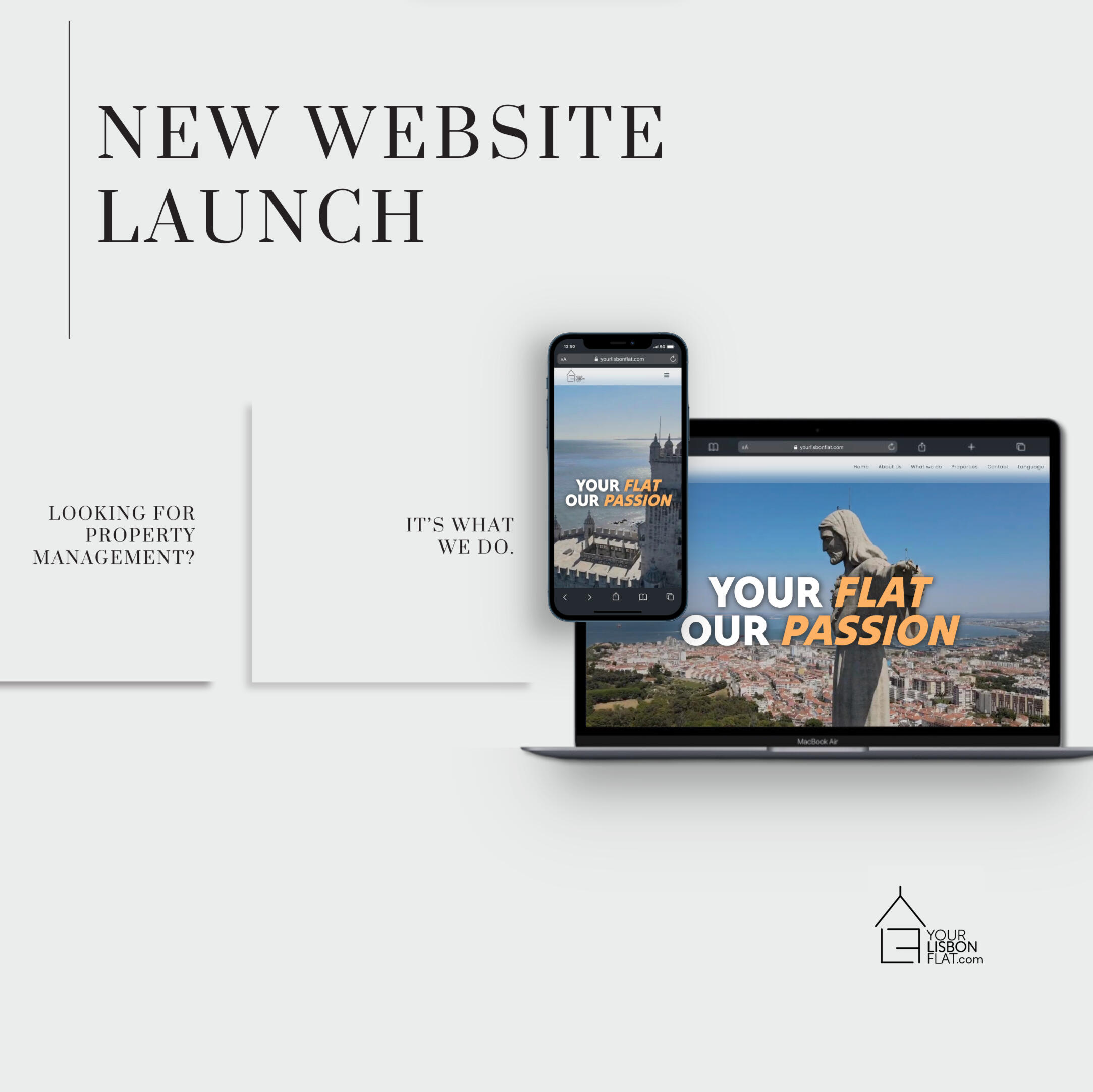 New Website Launch.