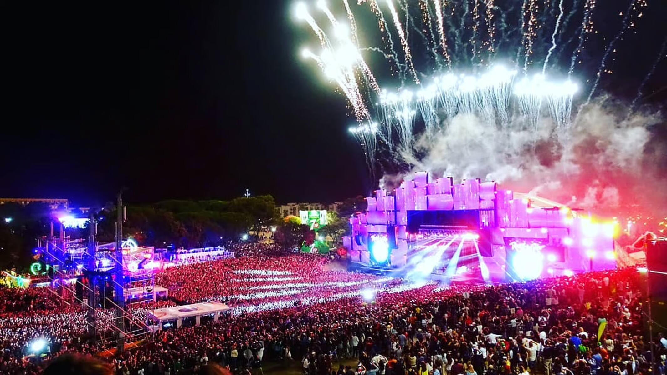 View from C21 Sponsor Activation at Rock in Rio Lisboa