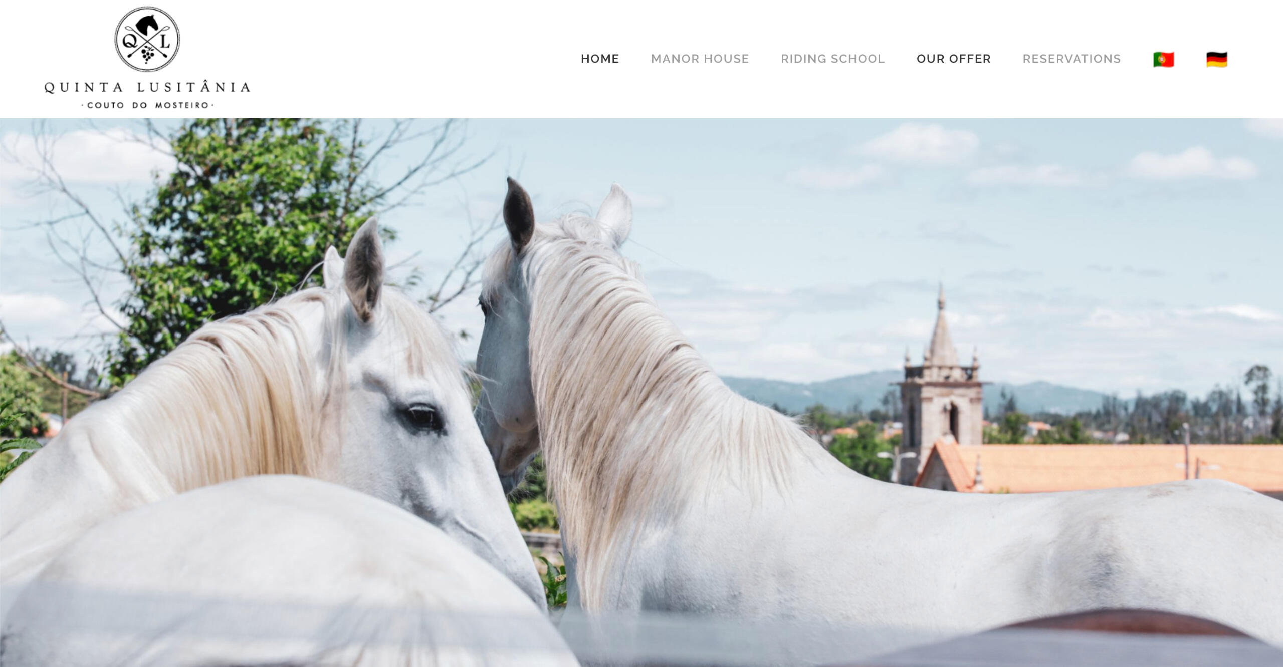 Quinta Lusitânia Website